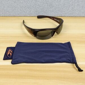 Kaenon Hard Kore Sunglasses Brown See Through Frame Polarized Active Sport Italy